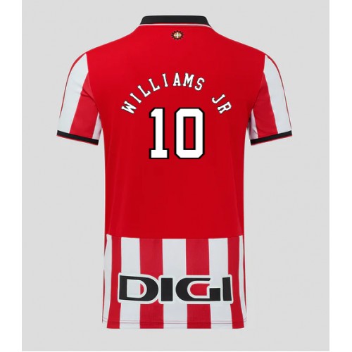 Maglia Calcio Athletic Bilbao Nico Williams #10 Prima Divisa 2025-26 Manica Corta